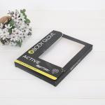 Window Black Card Electronic Product Box Folding CMYK 4 Color Offset Printing