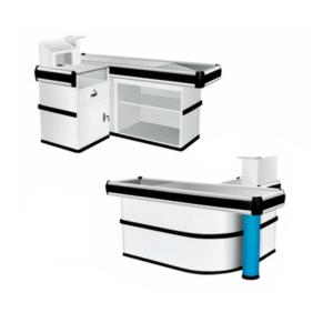 Quality 2000MM Supermarket Checkout Counter wholesale