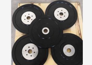 Quality Home Bumper Barbell Weight Plates 5kg - 25kg For Strength Exercise 50mm Bars Matching wholesale