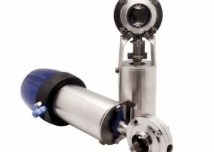 China Welded Ends EPDM Seats 1/4 Tri Clamp Butterfly Valve on sale