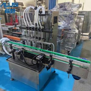 Quality Food Beverage Bottle Filling Machine Automatic 6 Head Magnetic Pump wholesale