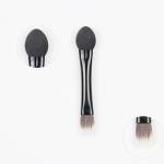 Double Ended eyeshadow Brush Makeup Kit Aluminum Handle