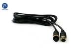 Waterproof Shielding Truck Trailer Aviation Cable , Rear View Camera 4 Pin Cable