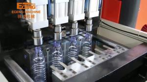Quality SMC 4 Cavity PET Stretch Blow Molding Machine XINJIE PLC Control wholesale