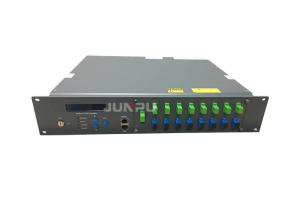 Quality Junpu 1550 Cable TV 8 Ports Wdm Edfa Fiber Optic Amplifier 22dbm Gpon Network wholesale