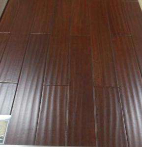 Quality Cumaru hardwood flooring, brazilian teak solid wooden floors, handscraped surface wholesale