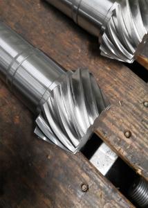 Quality 6.5 Module Gleason Spiral Gear Shaft Transmission Gears And Shafts wholesale