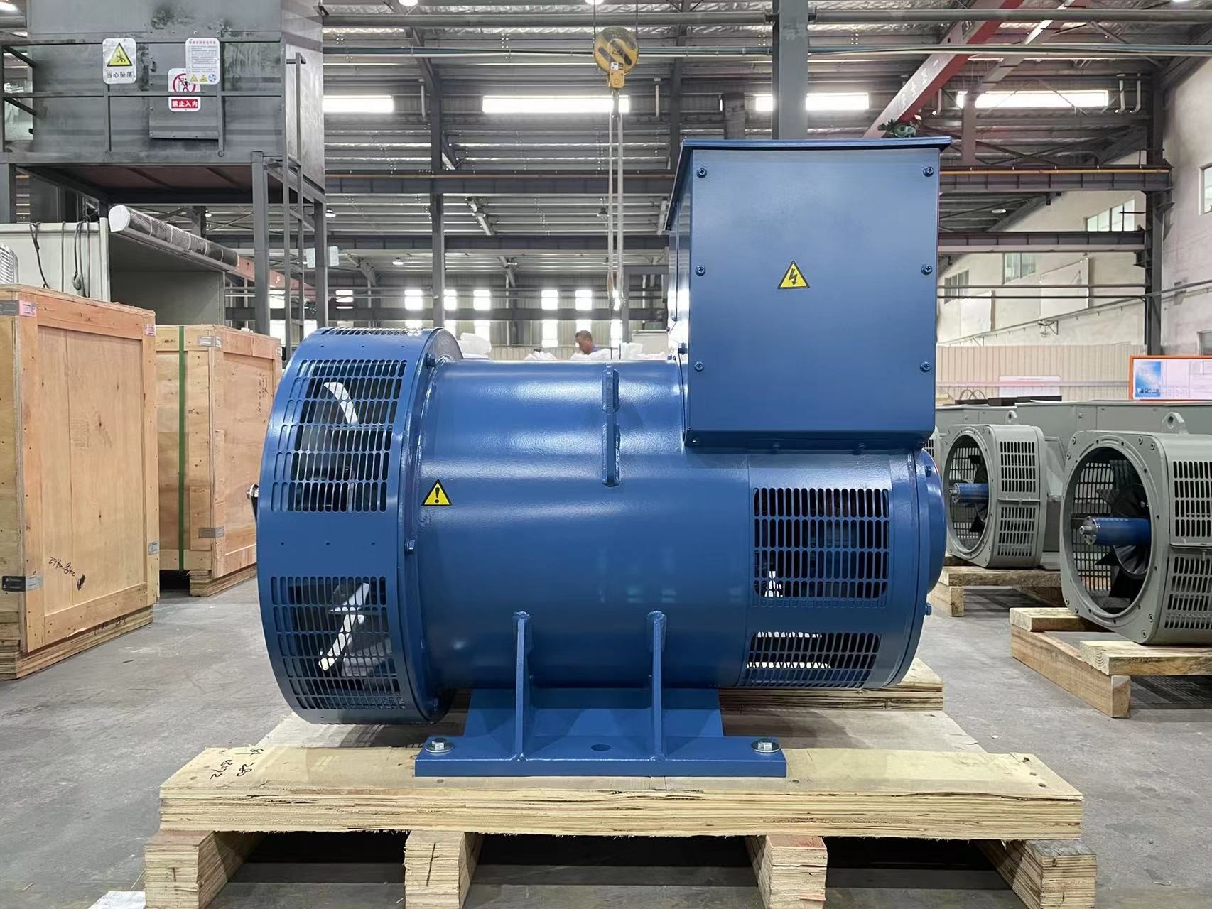 3 Phase Brushless Synchronous Alternator 50kva 500kva Generator Alternator 100% Copper Wire