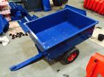 WCART - 2Wheel 9.9cubic. Utility Cart Trailers; single axle Atv Trailer; Garden