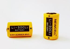 Quality ER26500 LiSOCL2 Lithium Thionyl Chloride Aa Battery 3.6V 9Ah wholesale