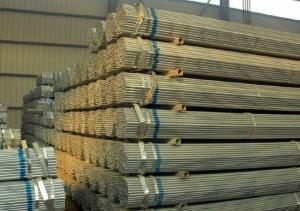 Quality galvanized steel pipe BS1387-1985 with NPT thread wholesale