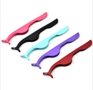 Quality Corrosion Resistant Slanted False Eyelash Tweezers Professional wholesale