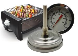 Quality Analogue Instant Read Kamado Bbq Grill Thermometer Grilling Ambient Temperature Gauge wholesale