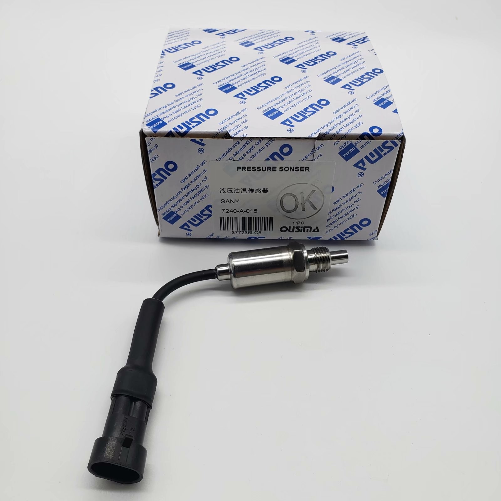 SANY Oil Temperature Pressure Sensor 7240-A-015 135-8 For SY215-8