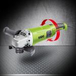 230mm 9'' 6600/Min 2600W Corded Angle Grinder，powerful copper motor of high