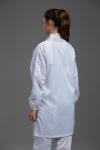 Anti Static ESD Garment Resuable Class1000 straight open zipper stand collar