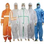 CE Type 5 6 Approved Disposable Protective Coveralls Nonwoven Suit Customized