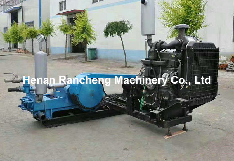 600 L/Min Flow Rate Small Drilling Mud Pump 110mm Piston Stroke 55kw Power Inpute