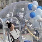 Contemporary Design Igloo Bubble Tent Sunroom Waterproof Dome Tents