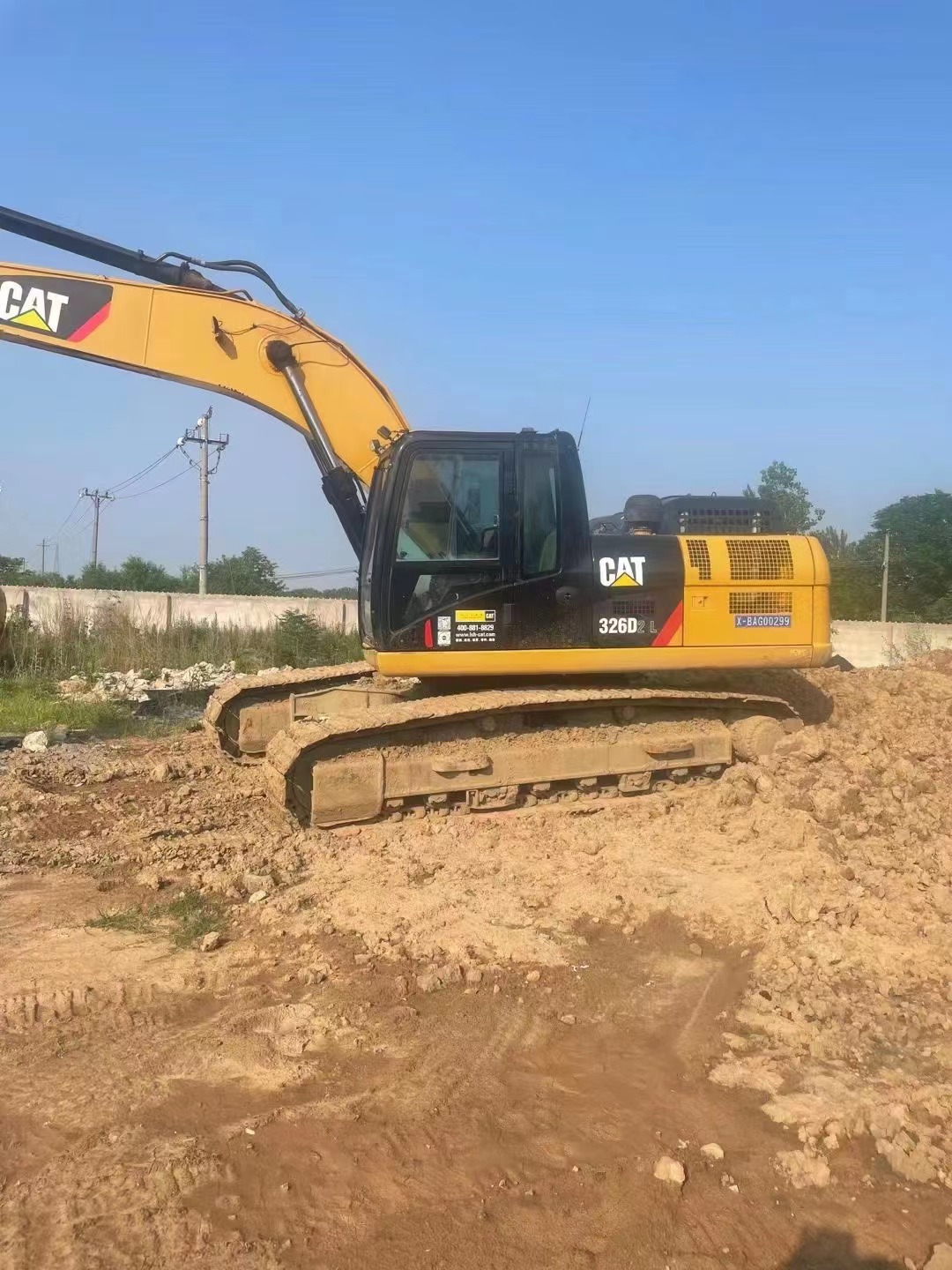 Original CAT326d Excavator at Affordable in 2020 with Original Hydraulic Cylinder