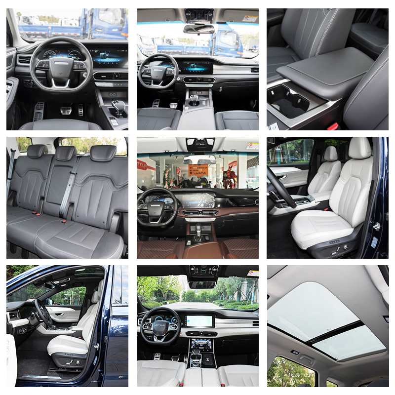 2024 JETOUR X90 Plus White 2.0T L4 Gasoline Car Midsize SUV 5 Seats LED Electric Cruise Control Normal Displacement 2.0-2.5L