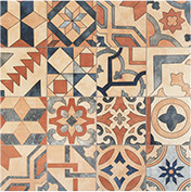 Dining Room Wall And Floor 24'x24' Decorative Ceramic Tile