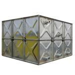 Temporary Hdg Galvanized Steel Water Tank Durable For Hospital / Government