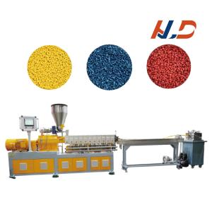 Quality Color Masterbatch Manufacturing Machine Compounding Twin Screw Extruder wholesale