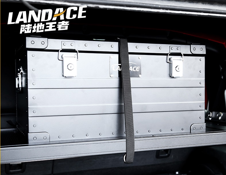 Conveniently Designed Aluminum Alloy Interior Shelf for Multi-Functional Organization