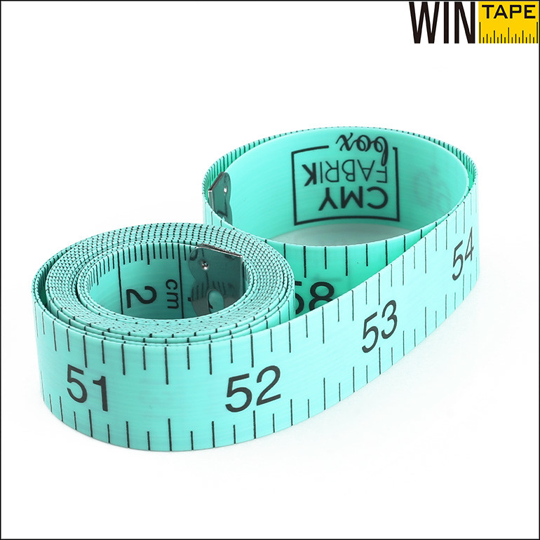 Wintape 60inches Bright Green Sewing Flexible Vinyl Measuring Tape Ruler Accurate Measurements