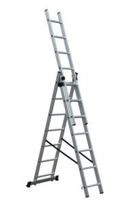 Quality Convenient Aluminium Folding Ladder 3x7 Collapsible Aluminum Ladder wholesale
