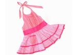 Parent Child Pink Cute Polyester Kitchen Cooking Apron