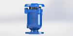 Ductile Iron Triple Function PN10/16/25 Combination Air Valve For Wastewater