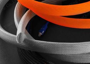 Quality Durable Abrasion Resistance Cable Braided Sleeve For Wire Harness wholesale