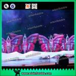 Customized Parade Walking Inflattable Cartoon Moving Inflatable Butterfly
