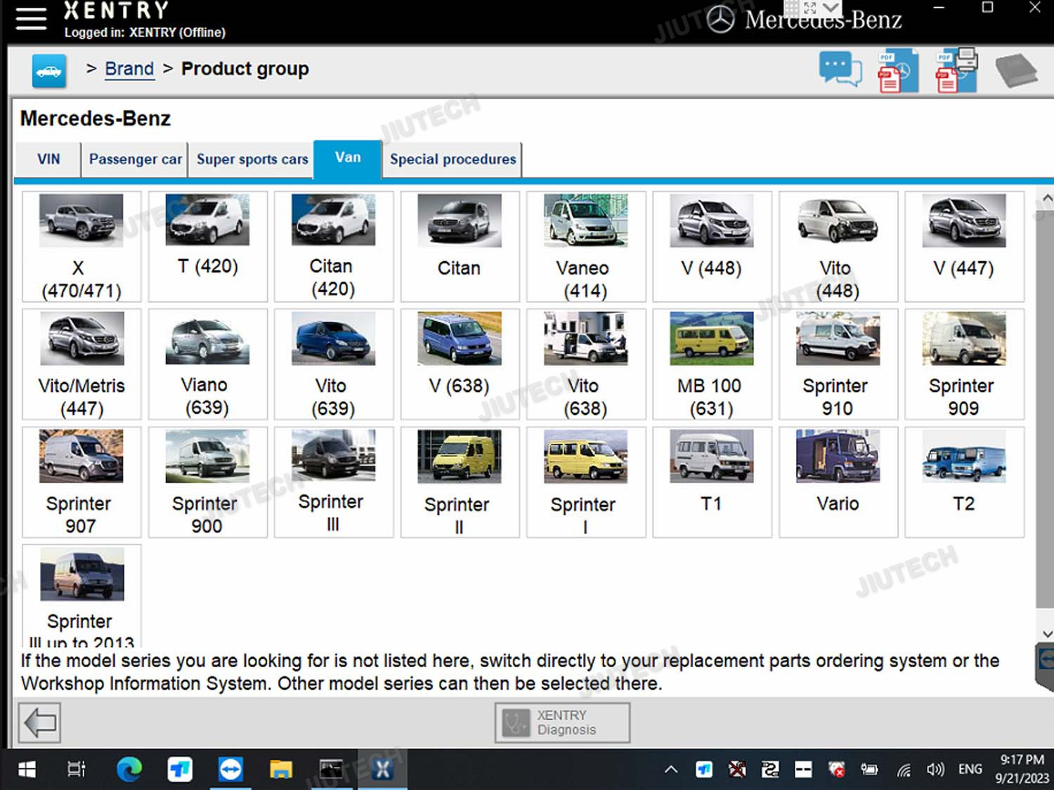 Original MB C6 DoIP Xentry VCI WiFi Doip VCI Connect Mb Star C6 WiFi Xentry das wis epc Full Set Car truck Diagnostic