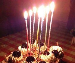 Quality Spiral Core Tall Skinny Cake Candles For Wedding / Festival / Anniversary Decor wholesale