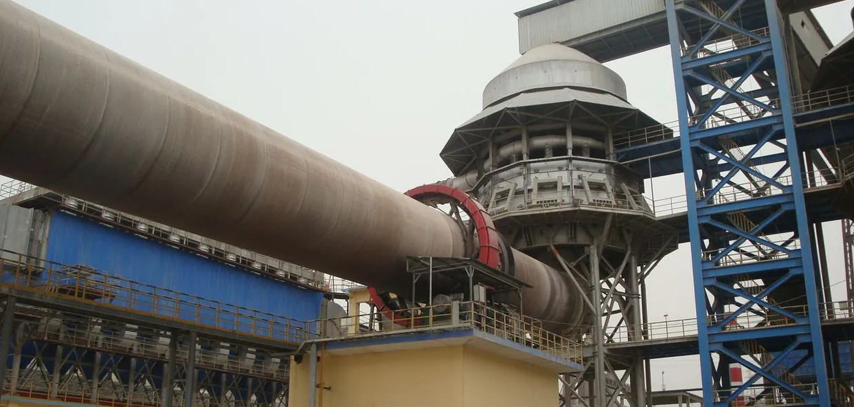 Reliable Rotary Kiln For Cement Plant 500-2000℃ Temperature Range