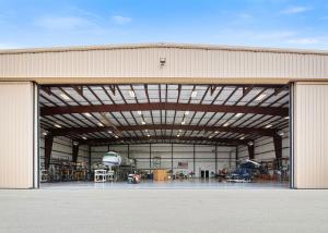 Quality Paint / Galvanized Surface Prefabricated Hangar Steel Construction Hangar For Aircraft wholesale