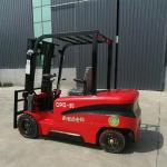 Solid Tire Ac Controller Electric Forklift 3 Ton Price 600Ah Battery Capacity