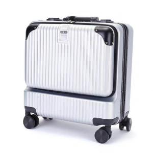 Quality Airplane Wheels White Laptop 210D Business Travel Suitcase wholesale