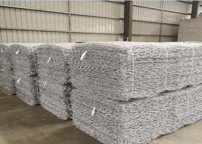 Flexible And Permeable Stone Container / Hexagonal Gabion Basket