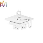 20pcs 17x24mm School Graduation Gift Trencher Cap Charms