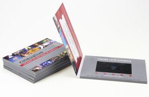 Quality 4.3 inch HD IPS screen LCD video brochure card LCD video mailer for brand promotion wholesale