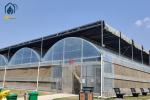 Multi Span Plastic Film Greenhouse Vegetables Fruits Flowers Hydroponic System