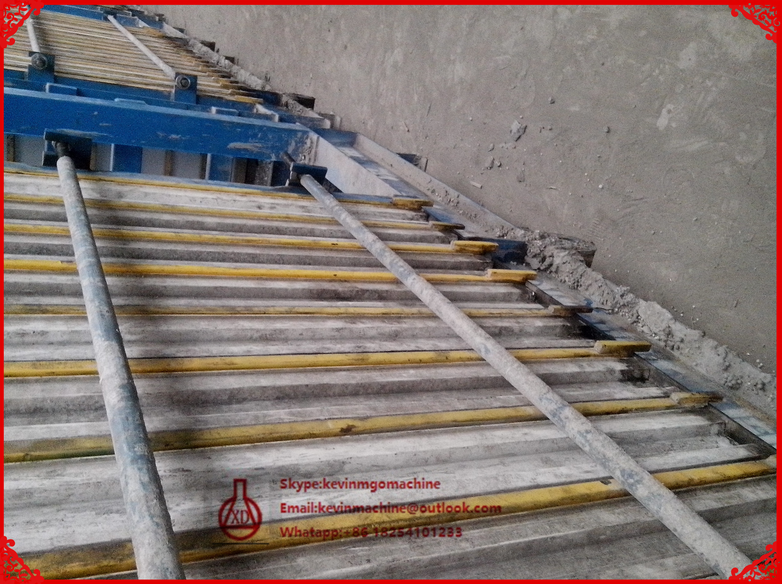 MgO Board Production Line for Non Asbestos Grade A Fire Retardancy Wall Panel