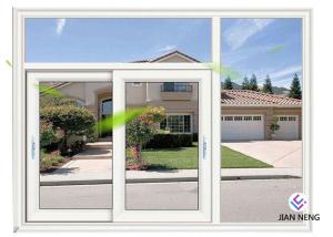 Quality White Material Aluminum Sliding Windows And Doors 1.4mm Profile Thickness wholesale