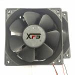 120*120*38mm 12V/24V/48V DC Black Plastic Brushless Cooling Fan DC12038