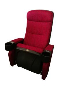 Quality OEM ODM Cinema Chairs , Leather Movie Chairs Synthetic Leather Material wholesale