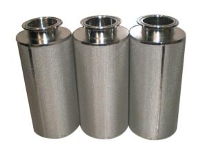 Quality Backwashable 10 Inch 316 Stainless Steel Filter Element For Coal Chemical Industry wholesale